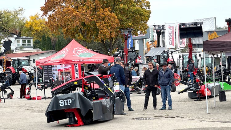 SIP Mähtechnik bei der EDER Kirchweih Ausstellung in Tuntenhausen 2026