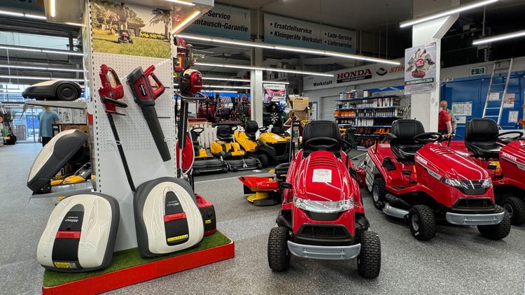 Honda und Stiga bei der EDER Kirchweih Ausstellung in Tuntenhausen 2026