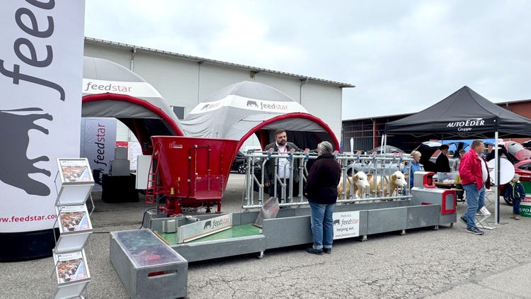 Feedstar Beratung am Futterband bei der EDER Kirchweih Ausstellung in Tuntenhausen 2026