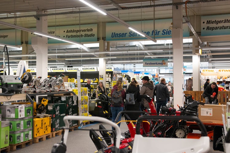 Bild vom Profi Baumarkt innen