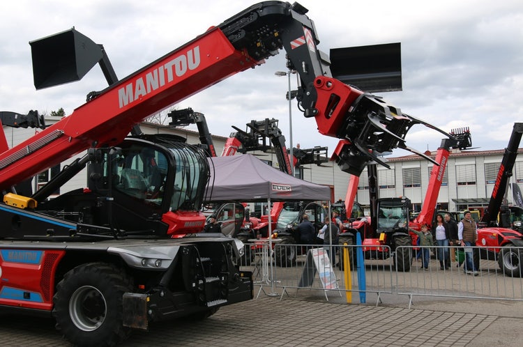 Manitou Rotor Teleskopstaper MRT 2660E bei der Josefi-Ausstellung 2025 in Tuntenhausen