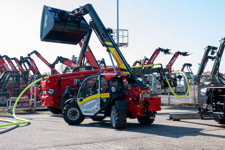 Teleskoplader bei der Josefi-Ausstellung 2026 in Tuntenhausen
