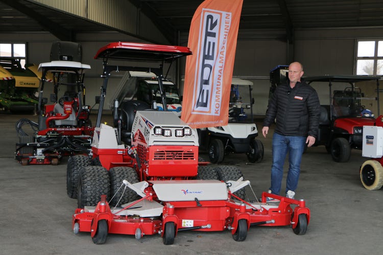 Ventrac bei EDER Kommunalmaschinen bei der Josefi-Ausstellung 2026 in Tuntenhausen