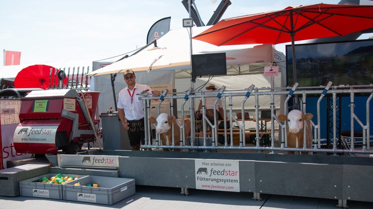 feedstar Messemodel der Fütterungsanlage