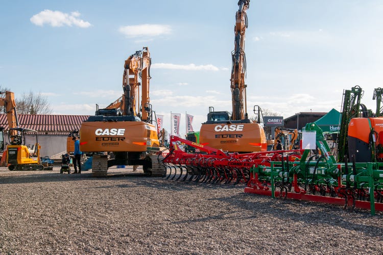 Case EDER Baumaschinen bei der Josefi-Ausstellung 2026 in Tuntenhausen