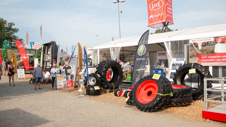 Lely und feedstar Karpfamm Stand