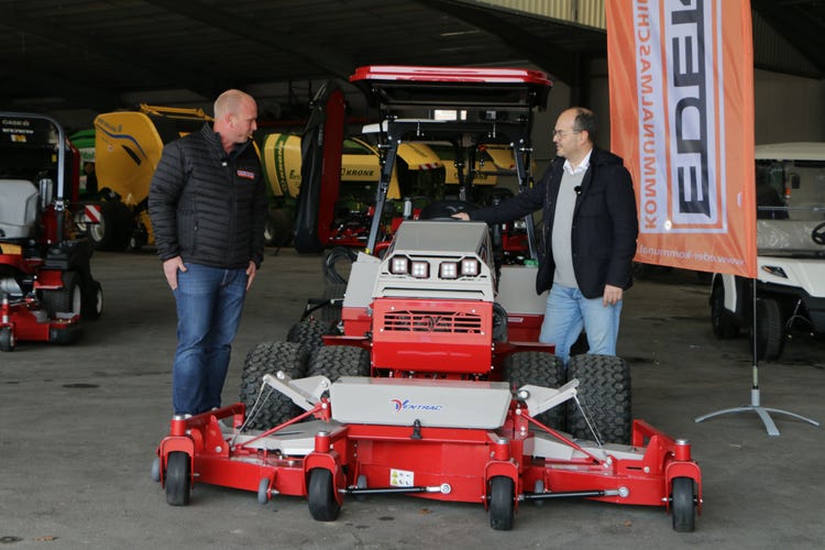 Mähtechnik bei EDER Kommunalmaschinen bei der Josefi-Ausstellung 2026 in Tuntenhausen