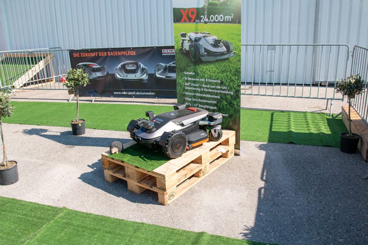 sunseeker Mähroboter bei der Josefi-Ausstellung 2026 in Tuntenhausen