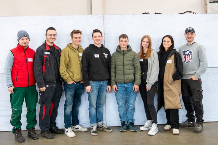 Gruppenbild der vierten Gruppe