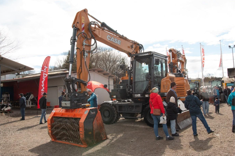 Große Case Bagger für die Erwachsenen