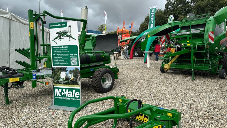 Bild von McHale Futtererntetechnik auf der Rottalschau