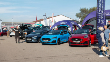 Ford Autos auf der EDER Messe von Auto EDER